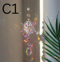 Colorful Snowflake Crystal Suncatcher Hangings
