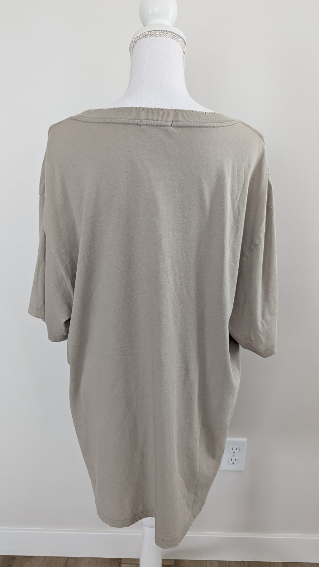 Country Music Oversized Distressed Tee