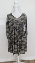 Camo Dress w/ Pockets