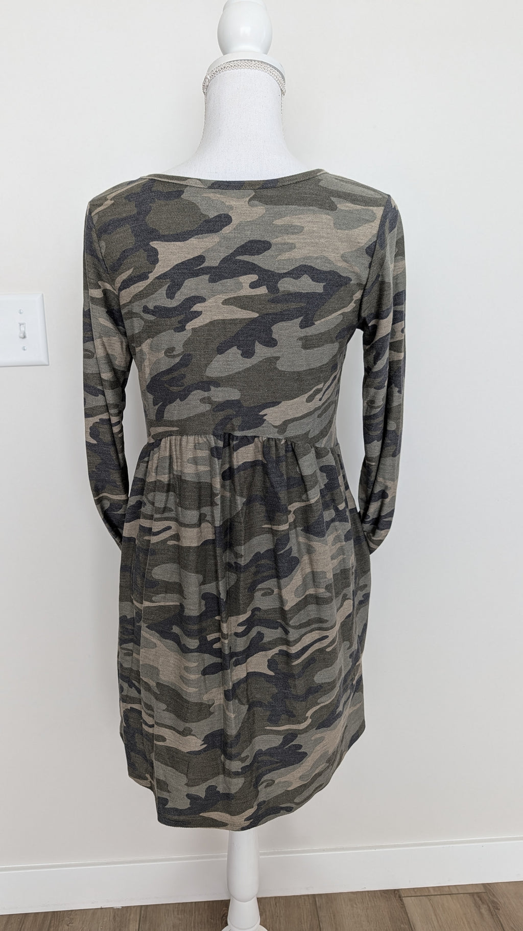 Camo Dress w/ Pockets