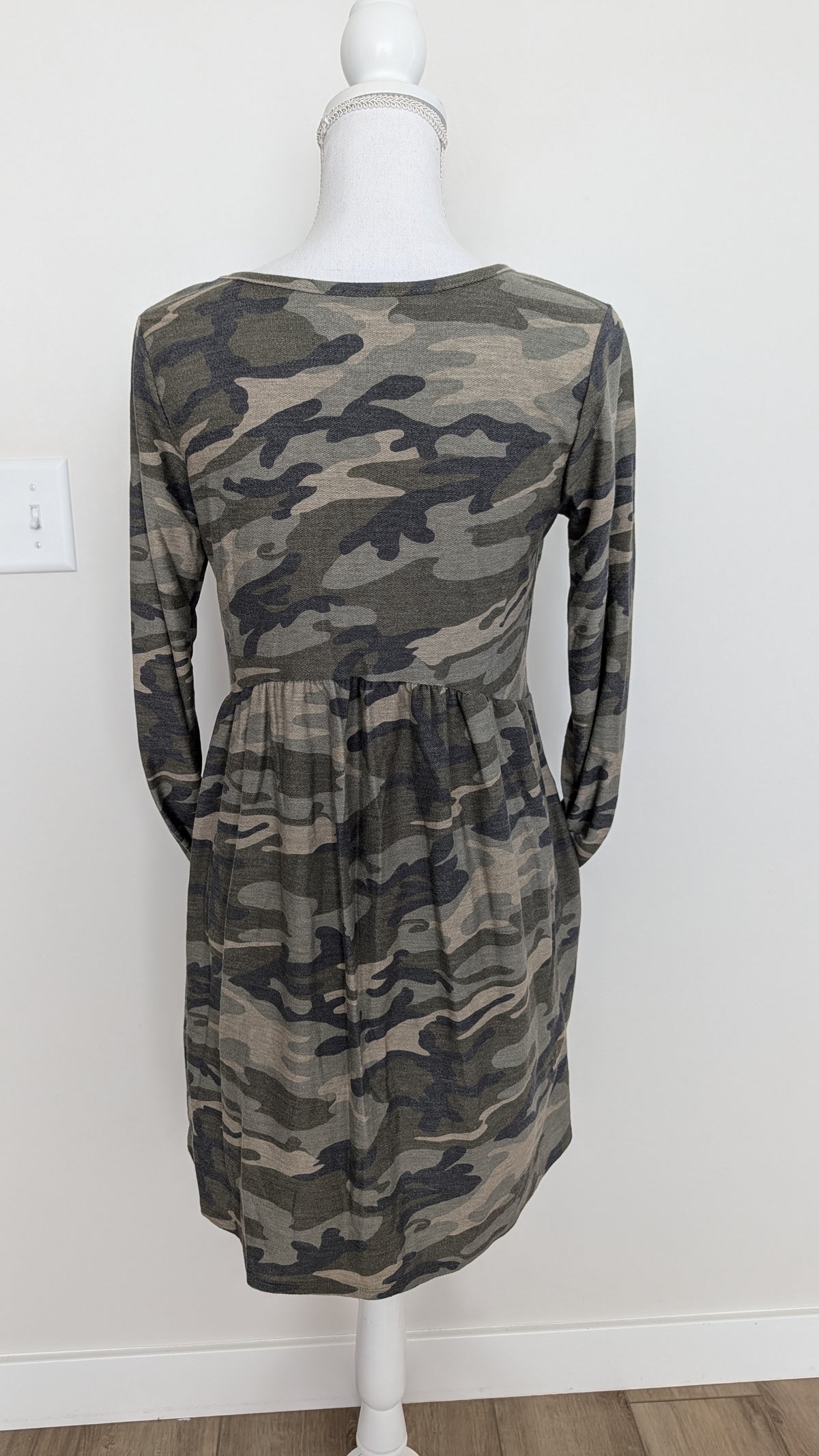 Camo Dress w/ Pockets