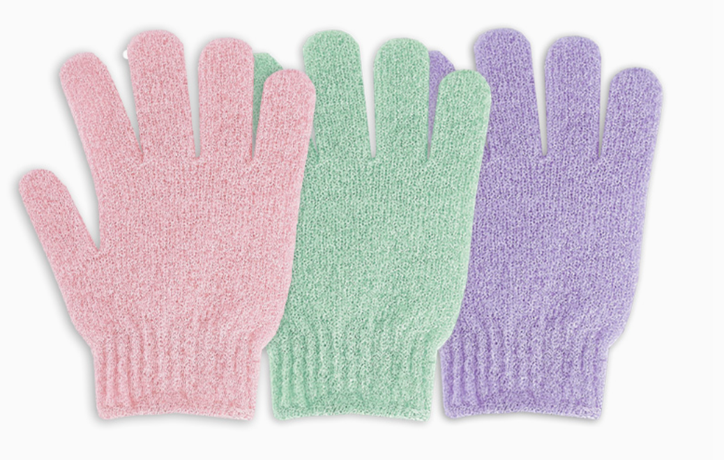 Cala Exfoliating Bath Gloves