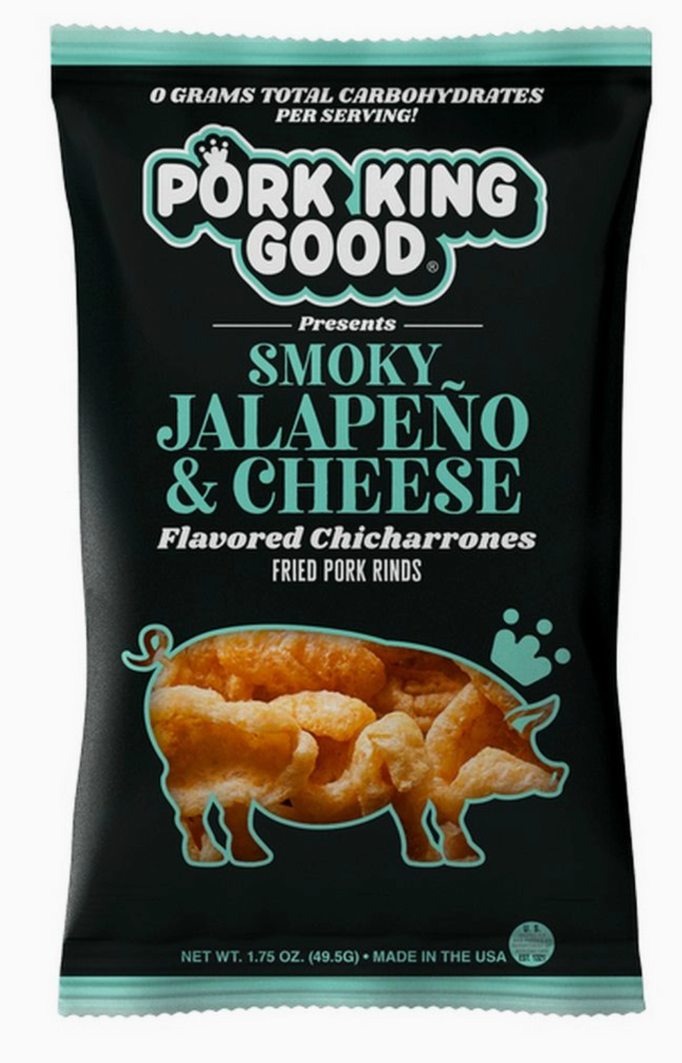Pork King Good Pork Rinds 1.75oz-3oz Bag