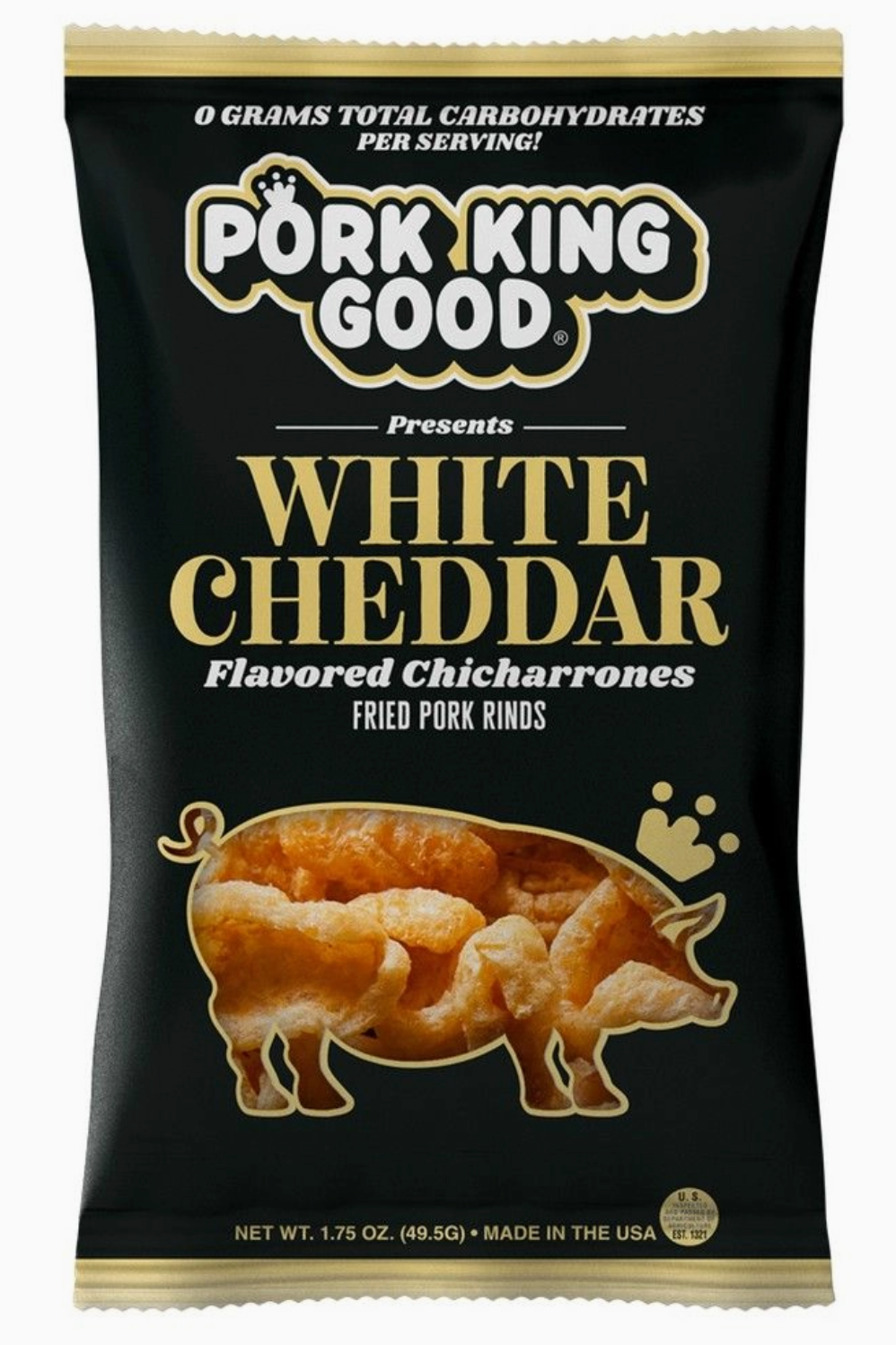 Pork King Good Pork Rinds 1.75oz-3oz Bag
