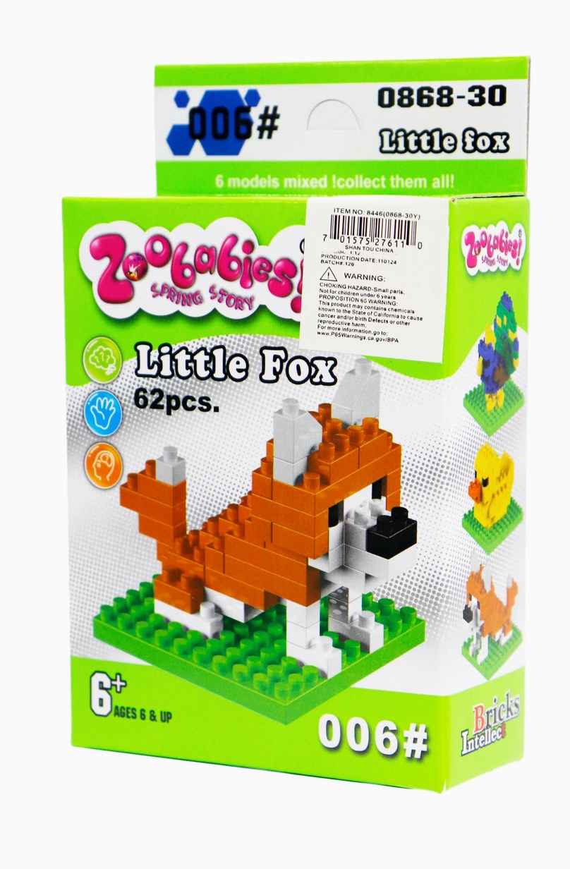 Animal Pals Diy Building Block Craft Kit