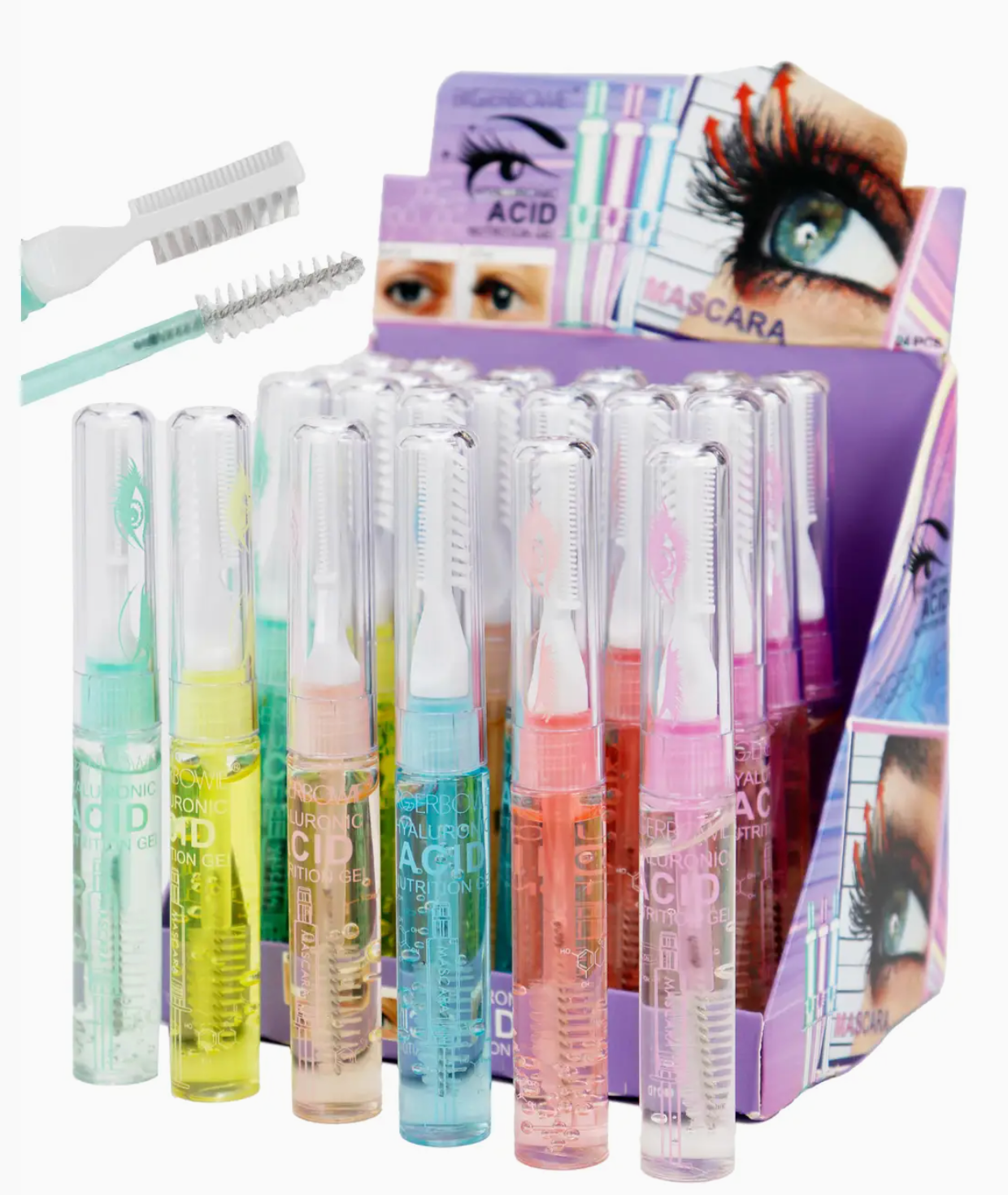 Hyaluronic Acid Gel Double-End Eyelash Mascara