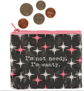 I'm Wanty Zipper Wallet