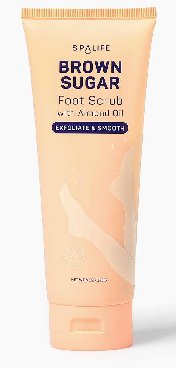 Brown Sugar Exfoliating Foot Scrub 8.2 oz - Foot Treatment
