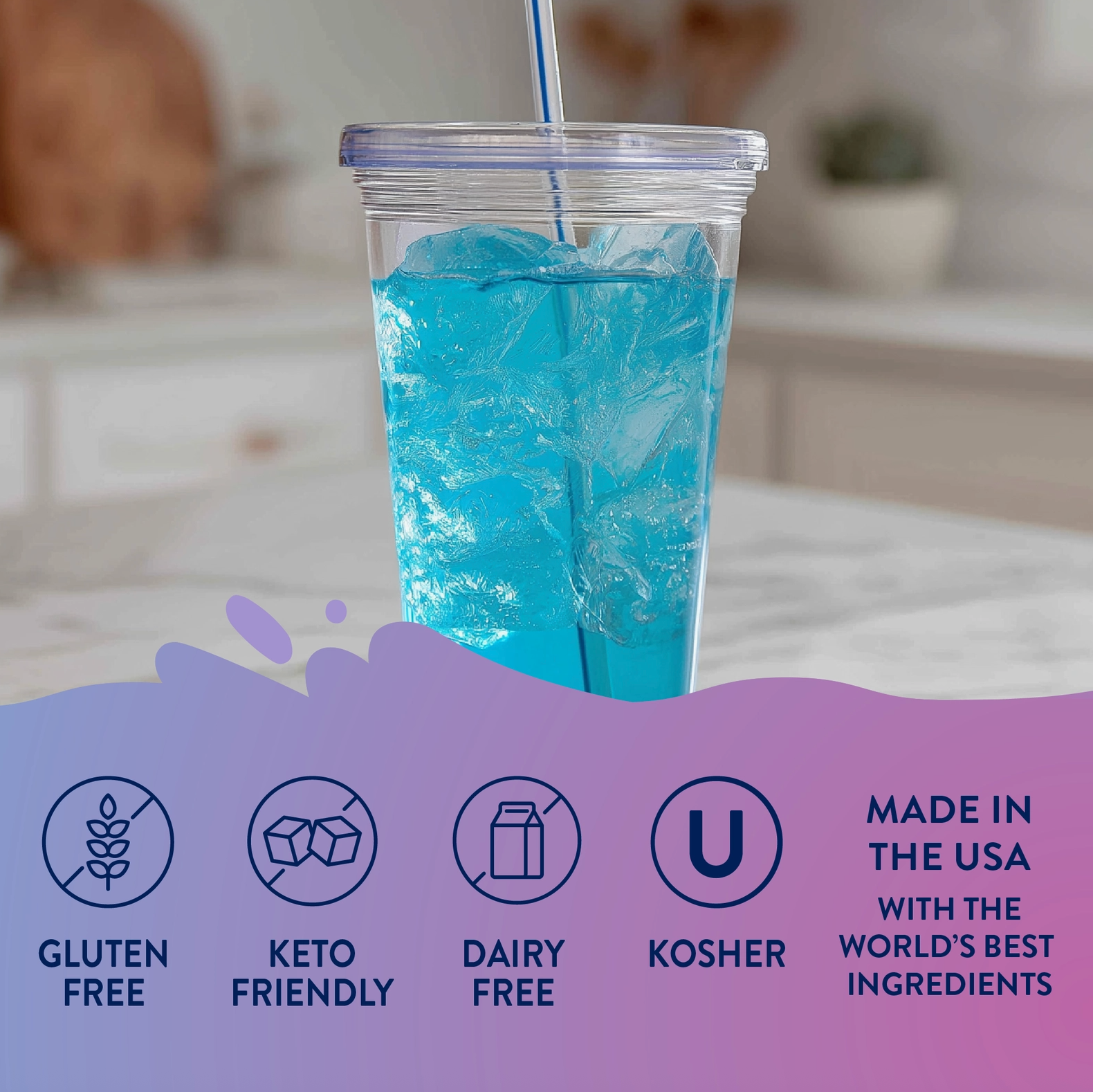 Sugar Free Hydration Syrup with Electrolytes 375 Ml