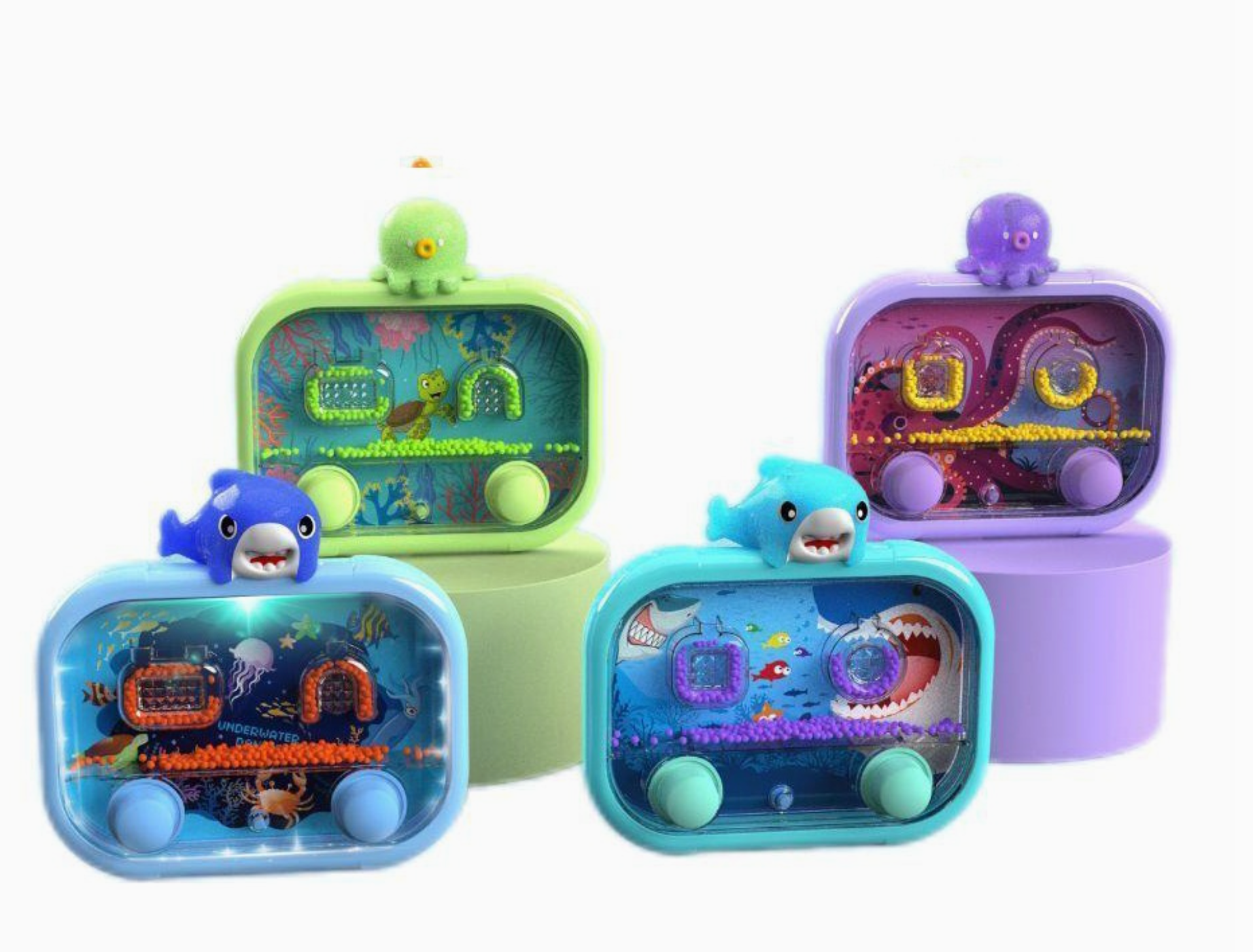 Light-Up Sealife Micro Bead Water Game - Large