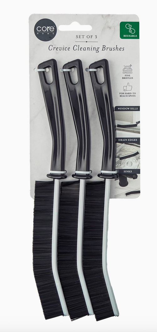 3pk Crevice Cleaning Brush