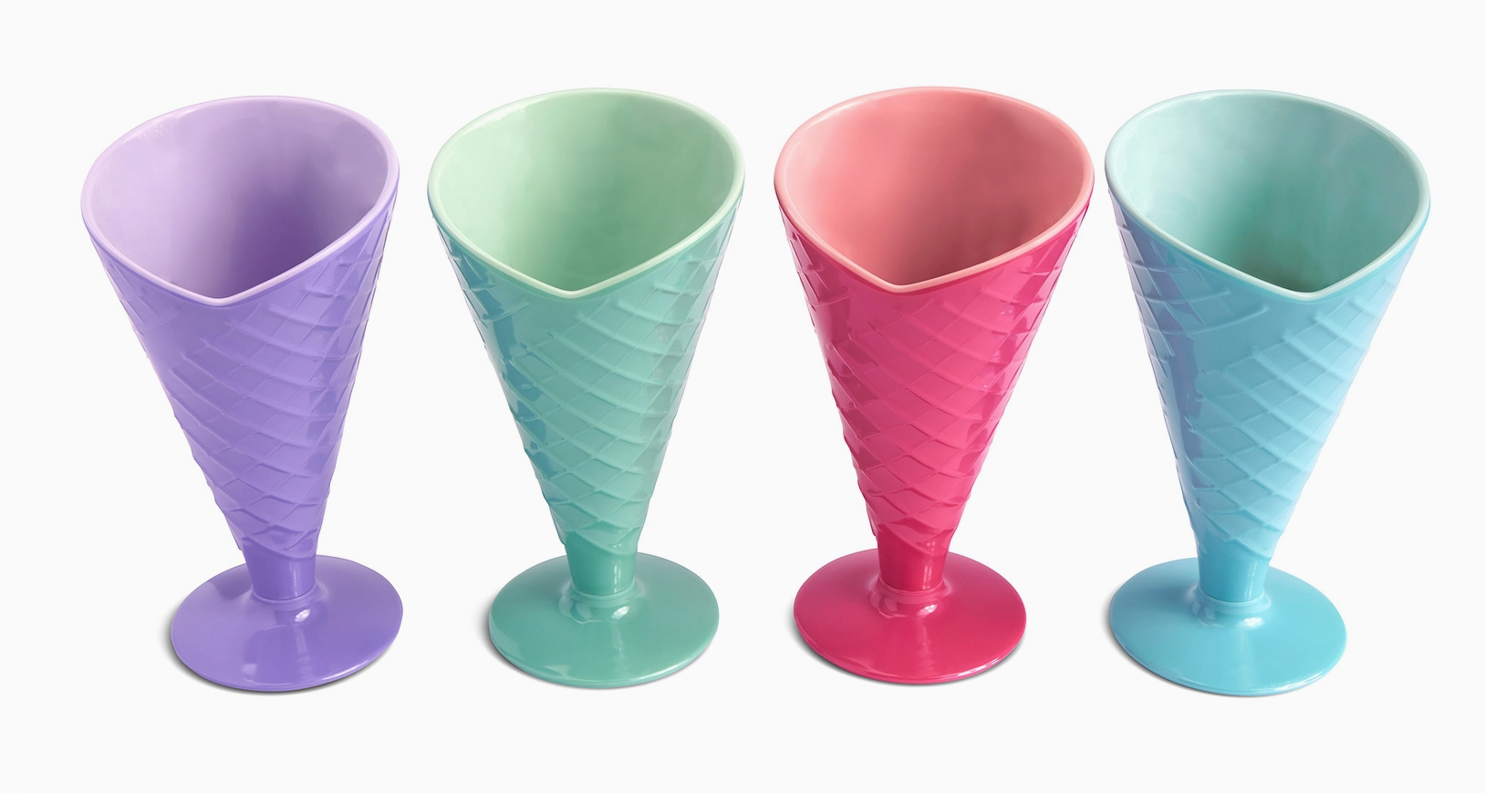 Melamine Sugar Cone Ice Cream Cup