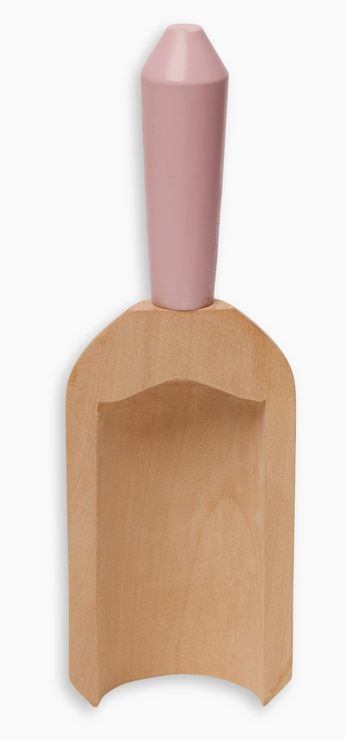 Wood Ice Scoop - Rose Whisper