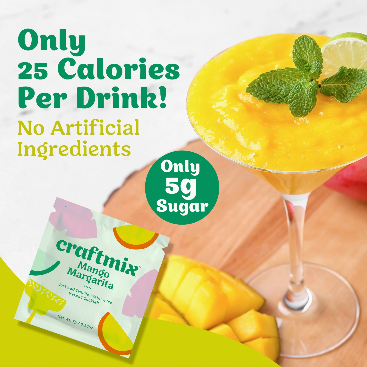Cocktail / Mocktail Mixers- 1 mixer packet