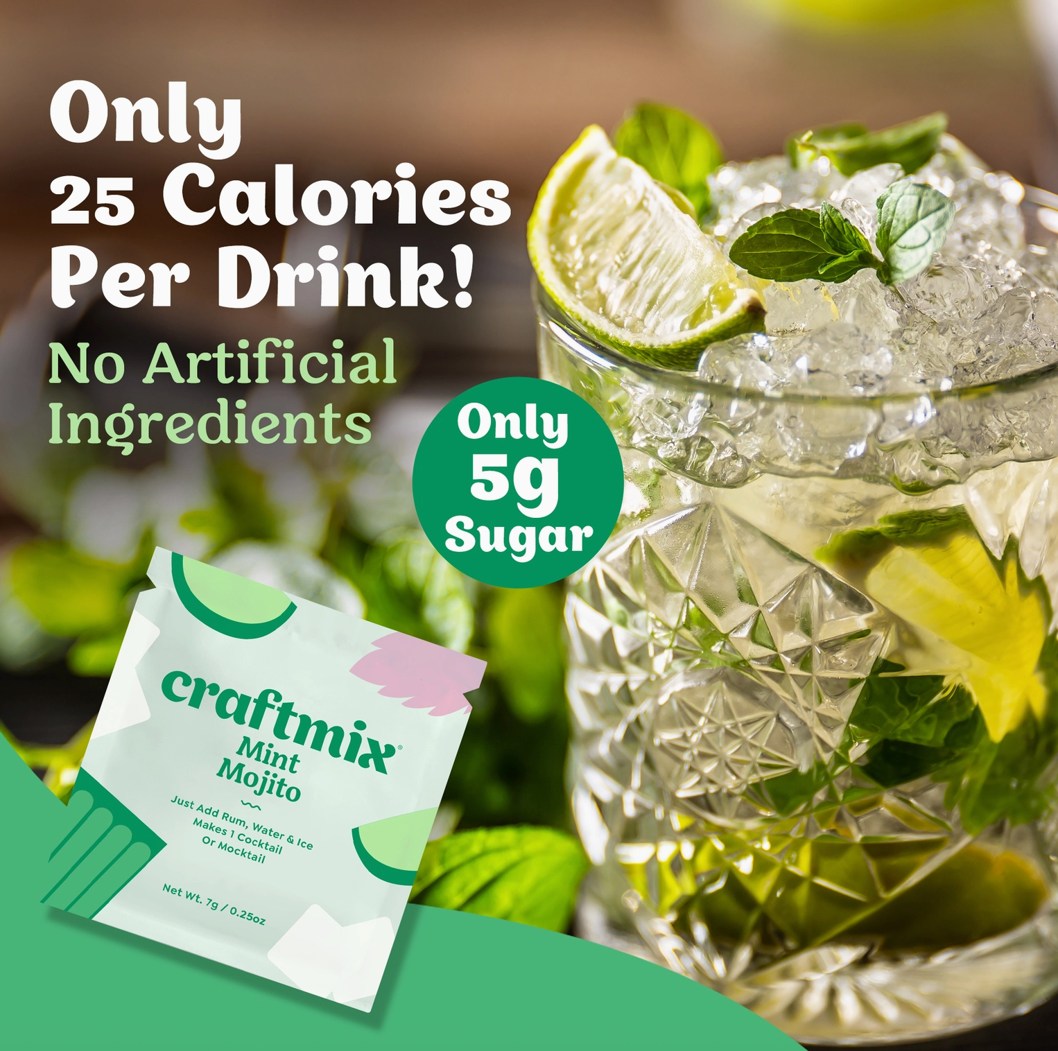 Cocktail / Mocktail Mixers- 1 mixer packet