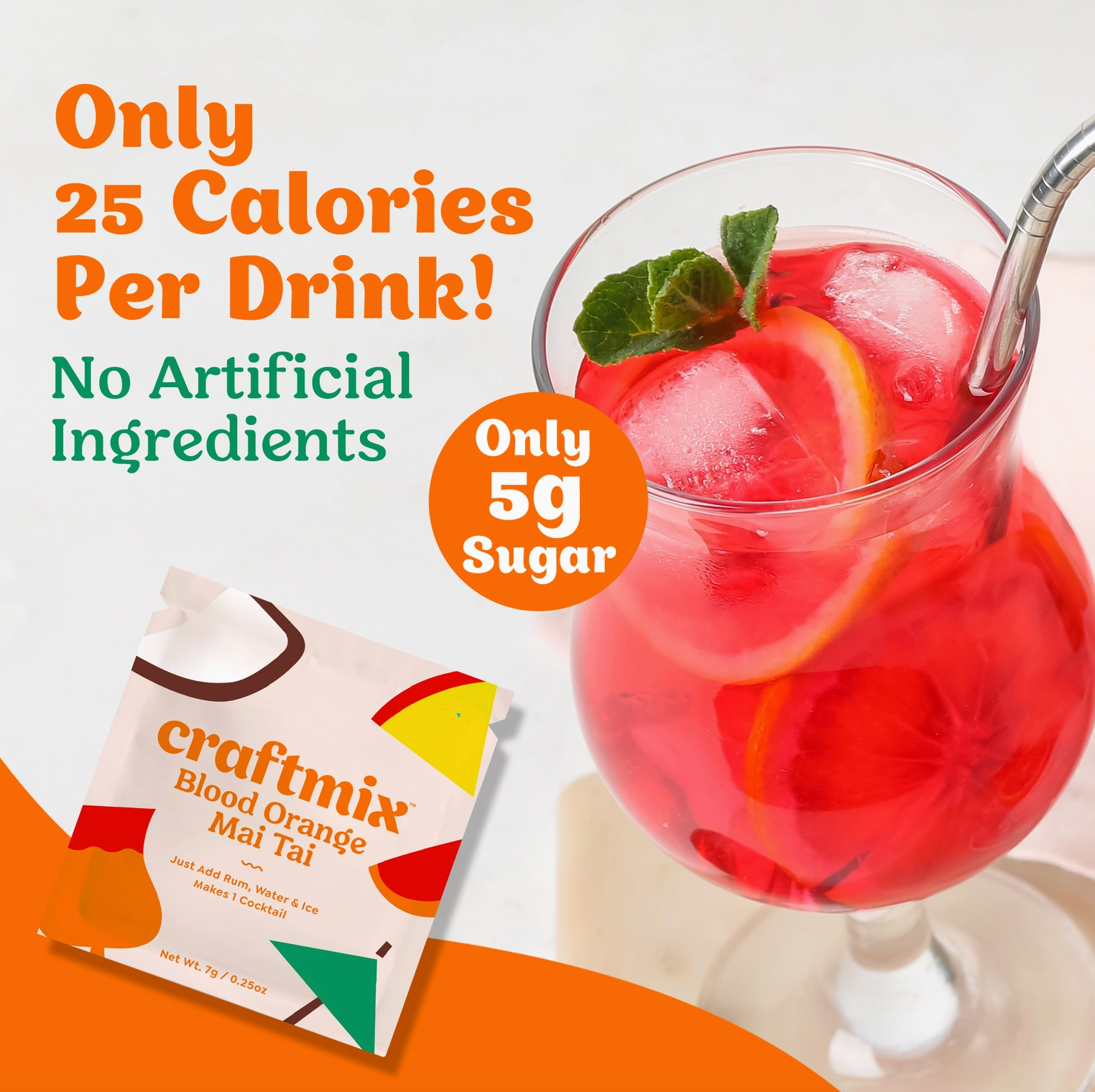 Cocktail / Mocktail Mixers- 1 mixer packet