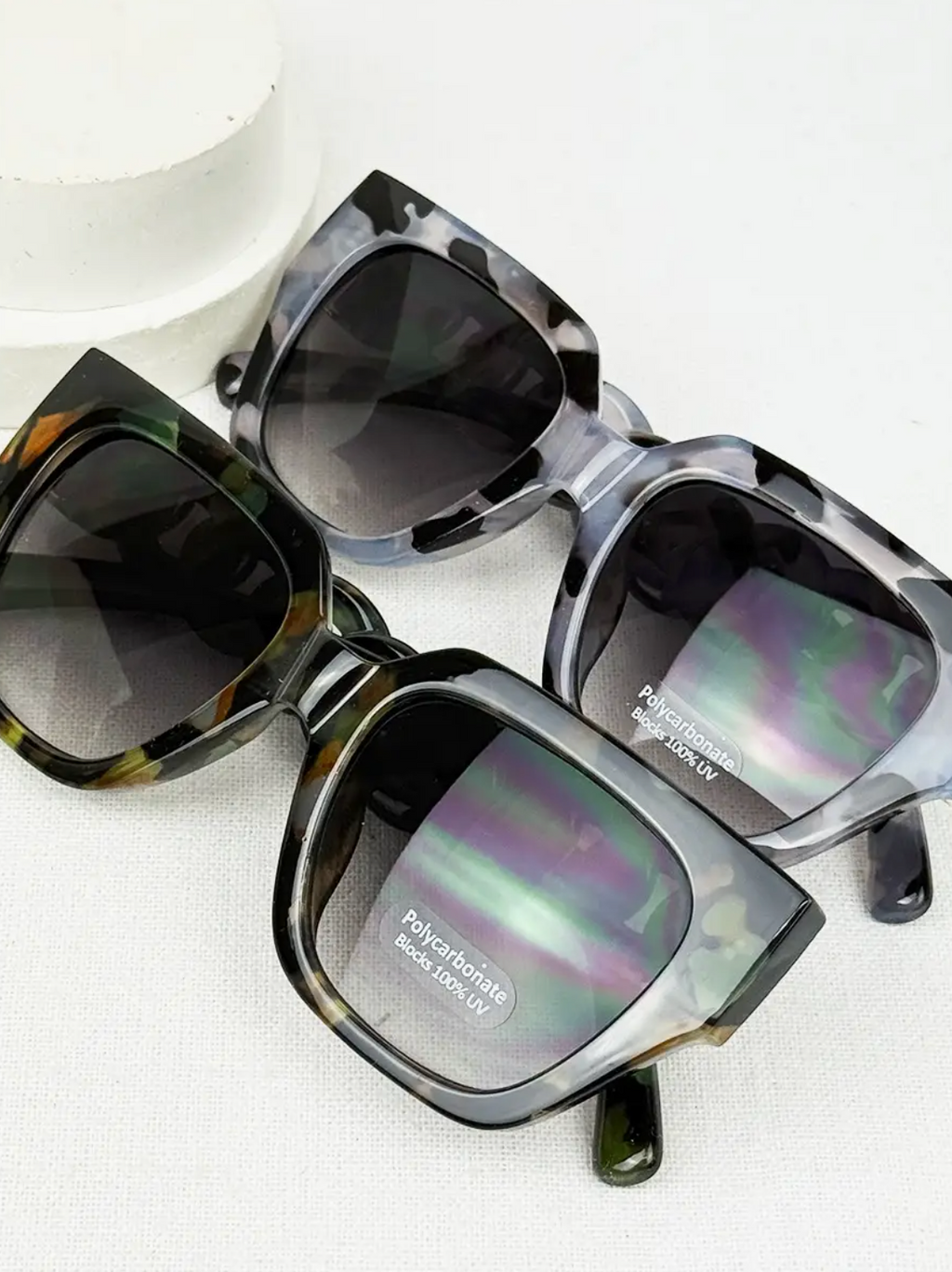 Leopard Design Fashion Shades Sunglasses