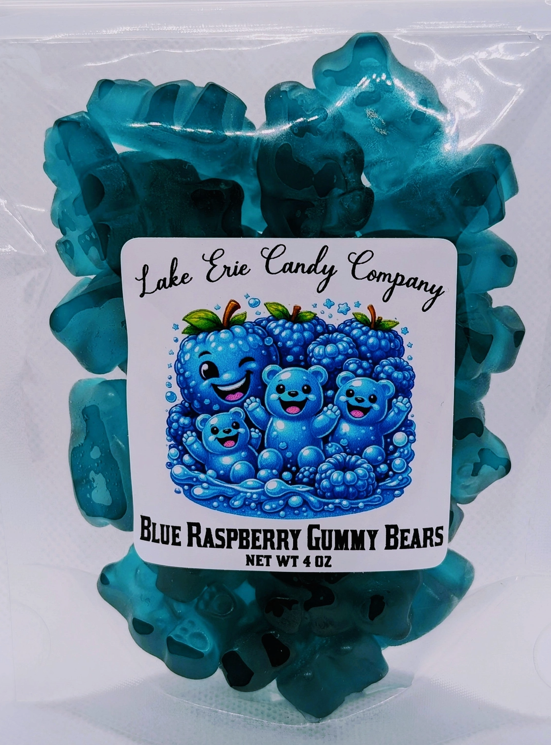Blue Raspberry Gummy Bears