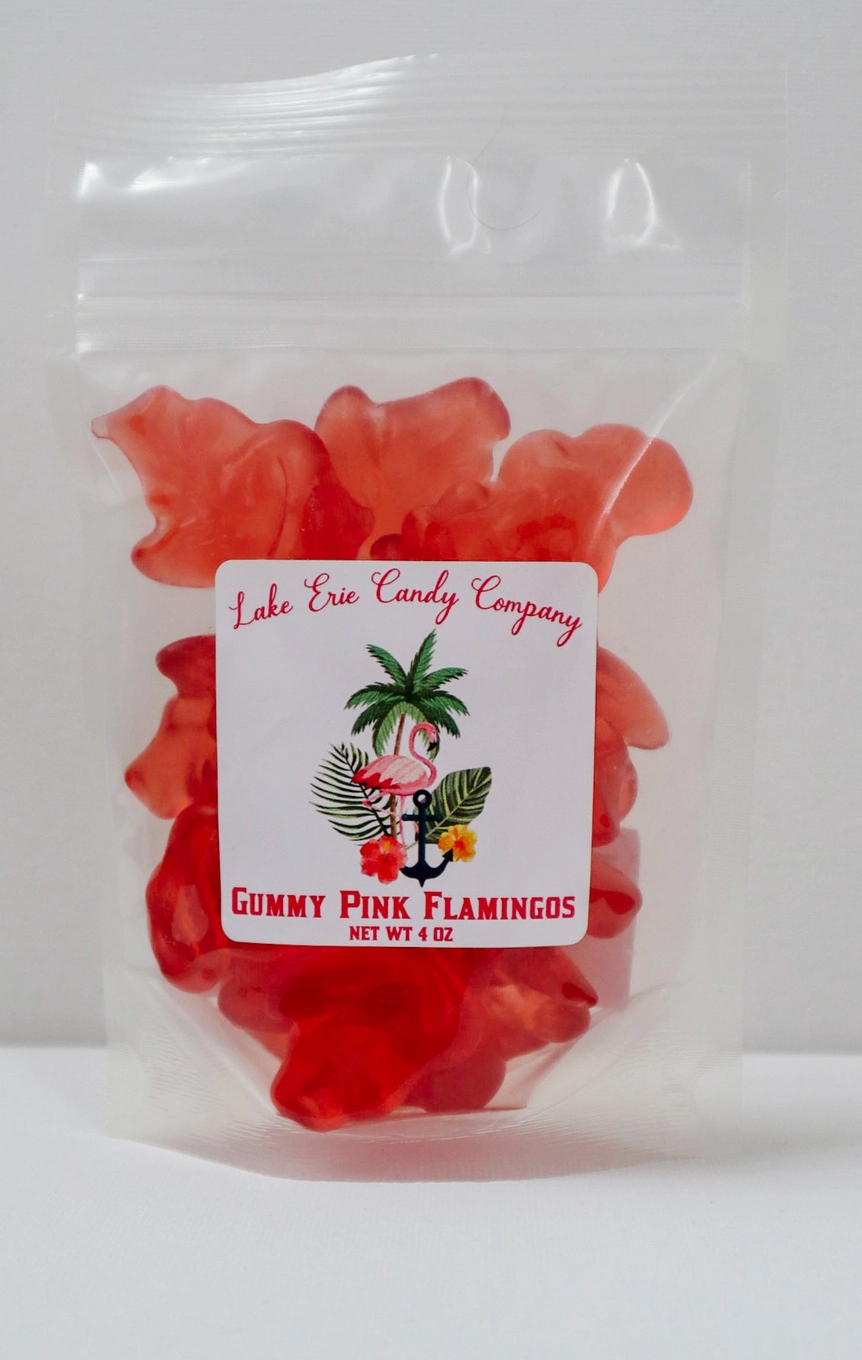 Gummy Pink Flamingos