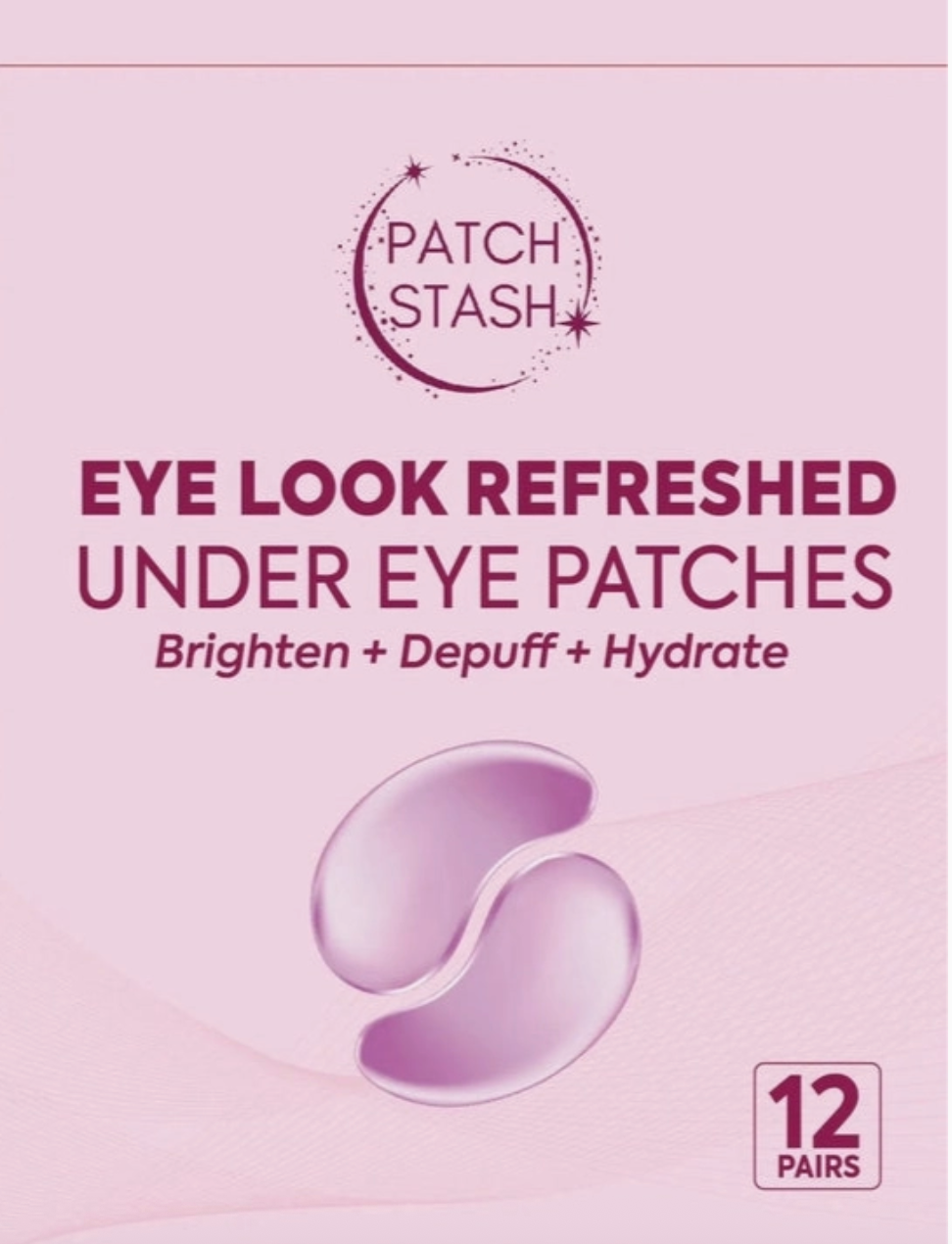 Patch Stash Eye Look Refreshed Under Eye Collagen Patches | Hydrating