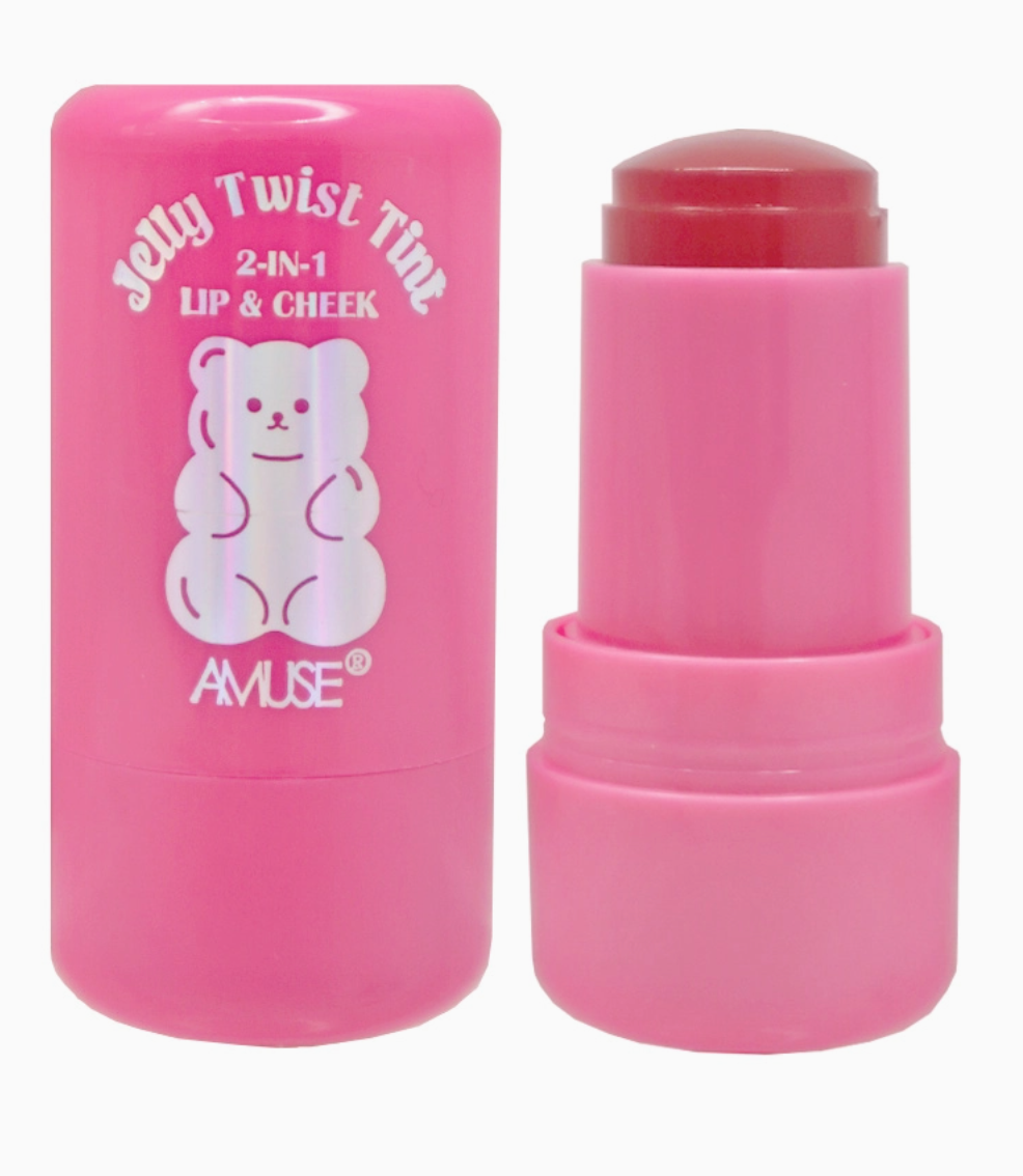 Amuse Jelly Twist 2-in-1 Lip & Cheek Tint