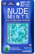 NUDE Mints - Dual Action Liquid Mint Capsules