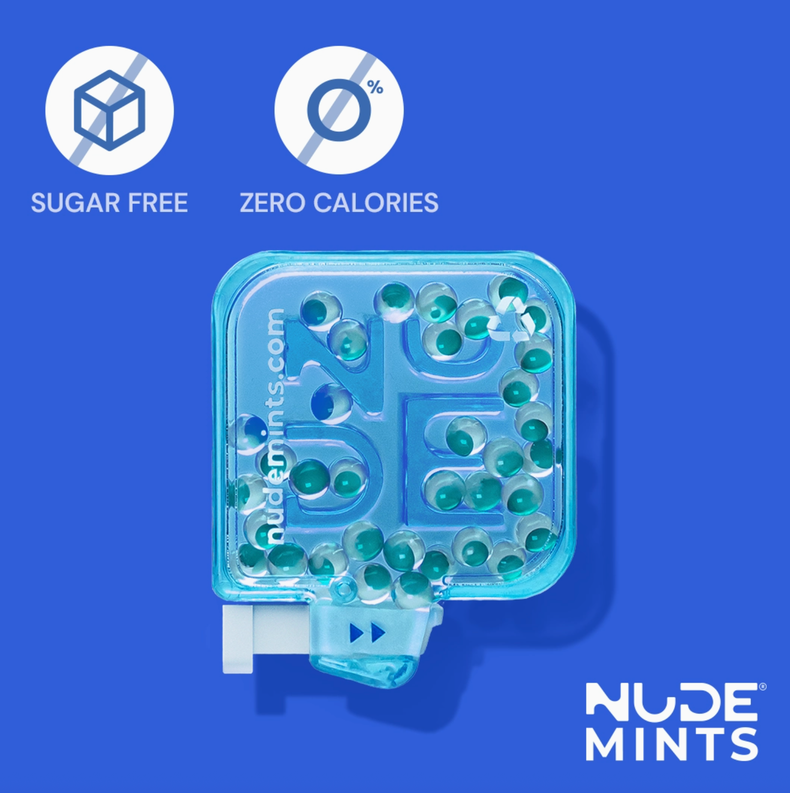 NUDE Mints - Dual Action Liquid Mint Capsules