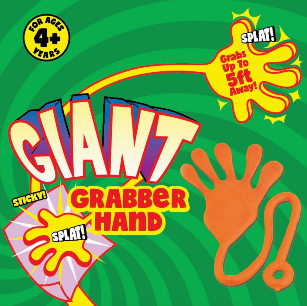 Giant Sticky Grabber Hand