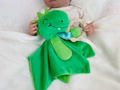 Minky Plush Teething Toy- Security Blanket