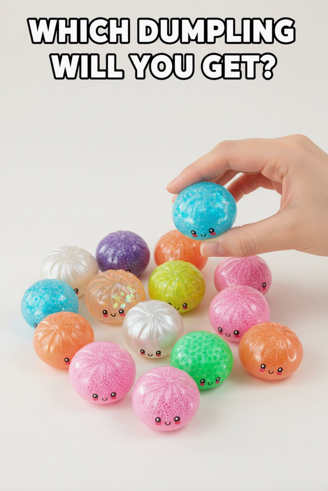 Fun Doh Squishy Mystery Mini Petite 2.5" Dumpling