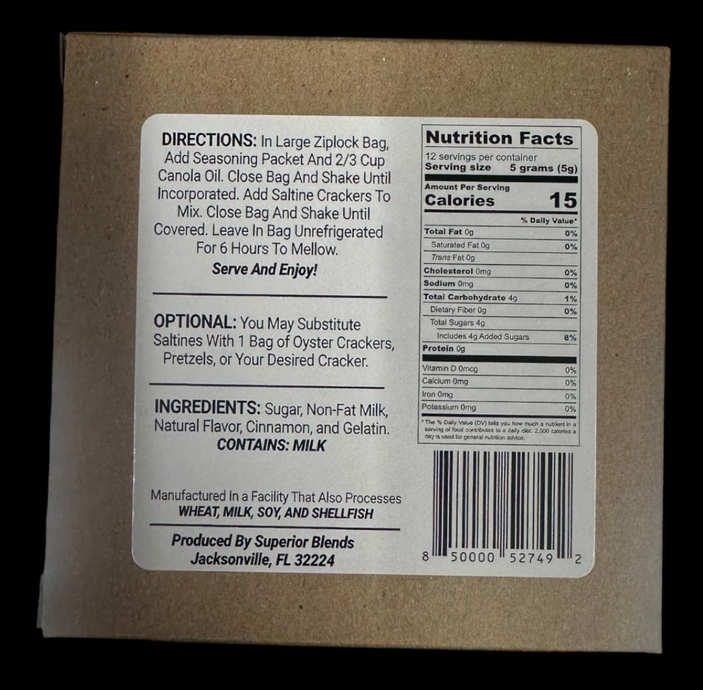 Cracker Seasoning