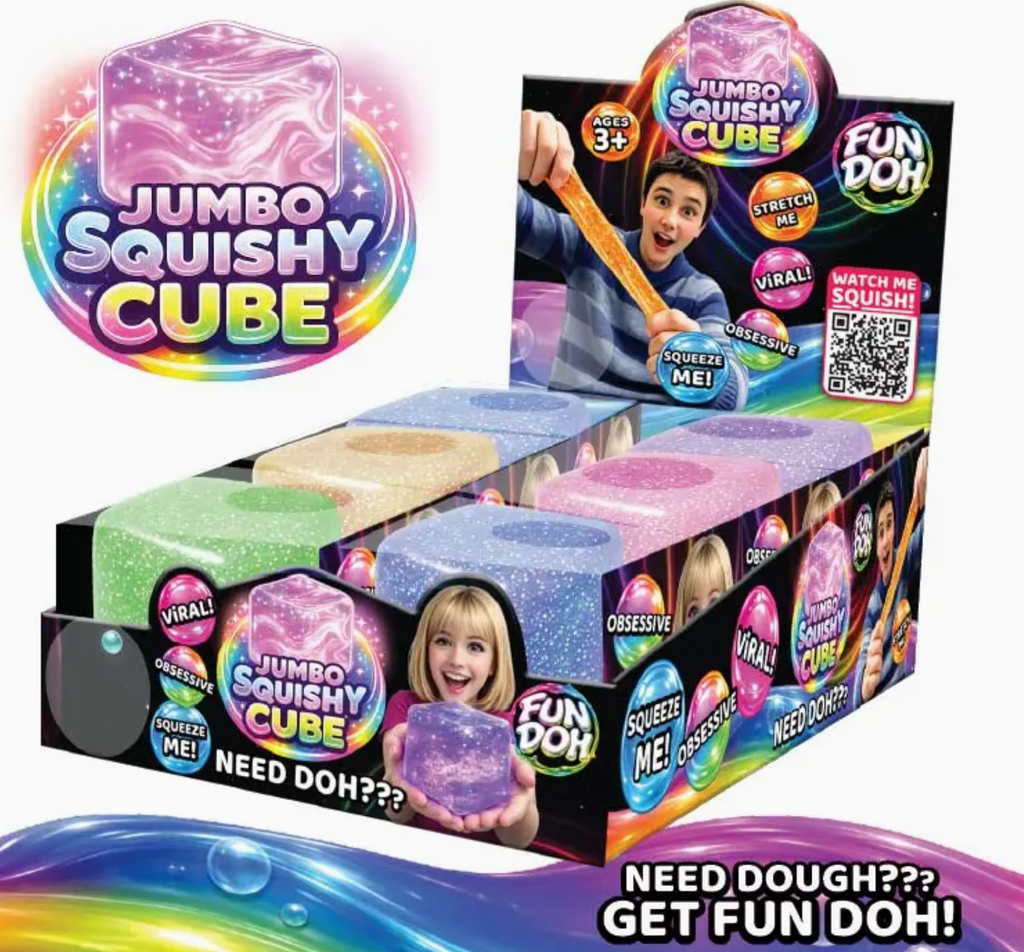 Fun Doh Jumbo Squishy Cube | Viral