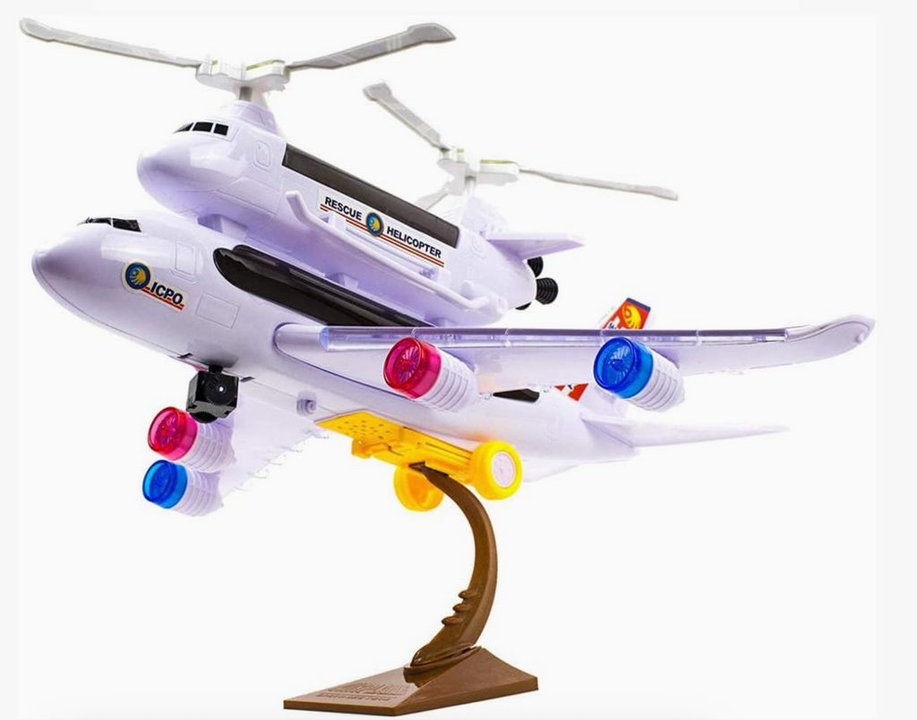 Bump Go Airplane with Helicopter