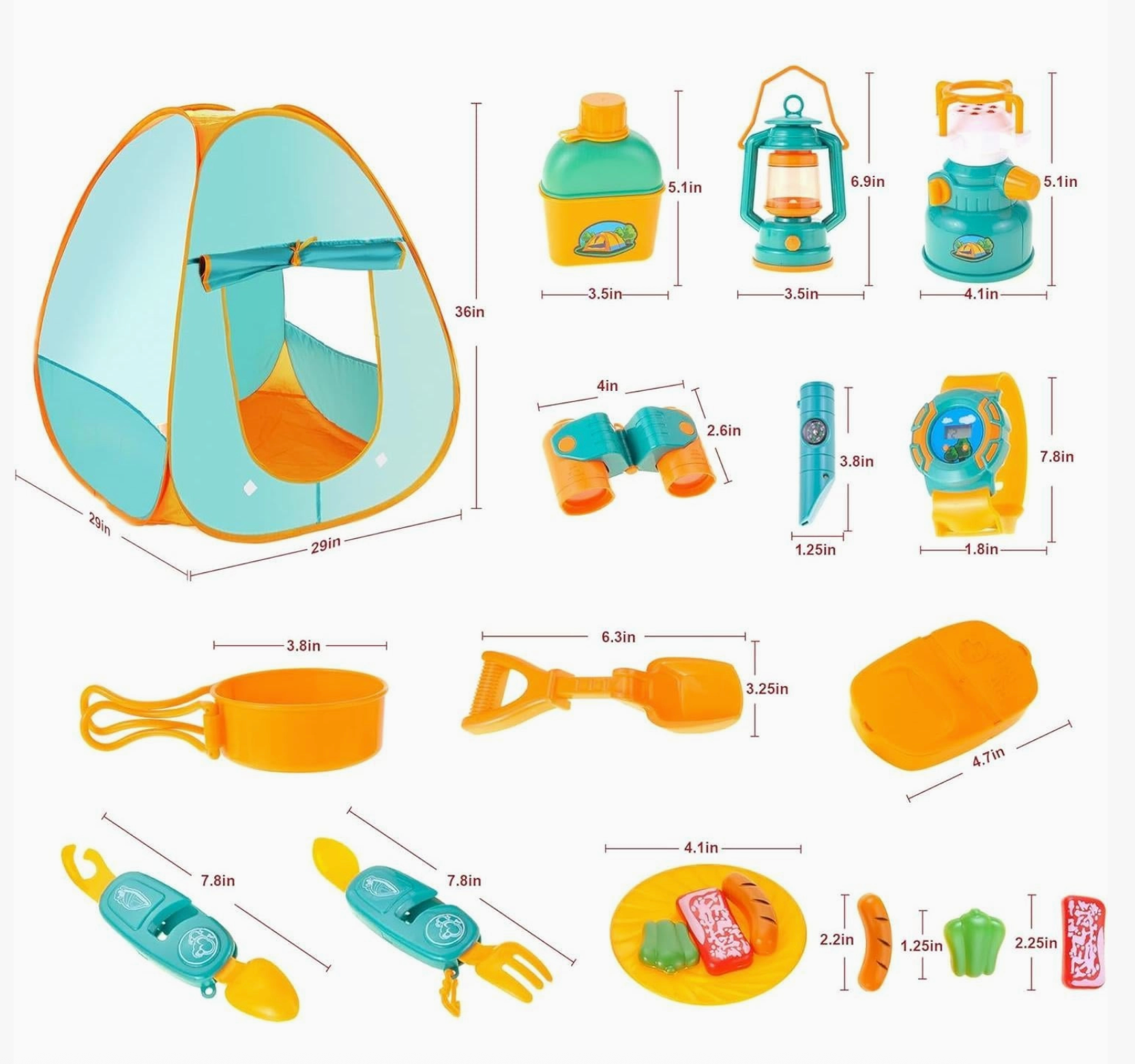 Camping Playset with Tent