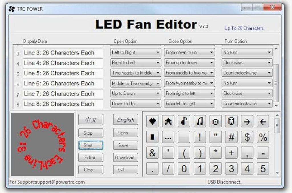Led Fan