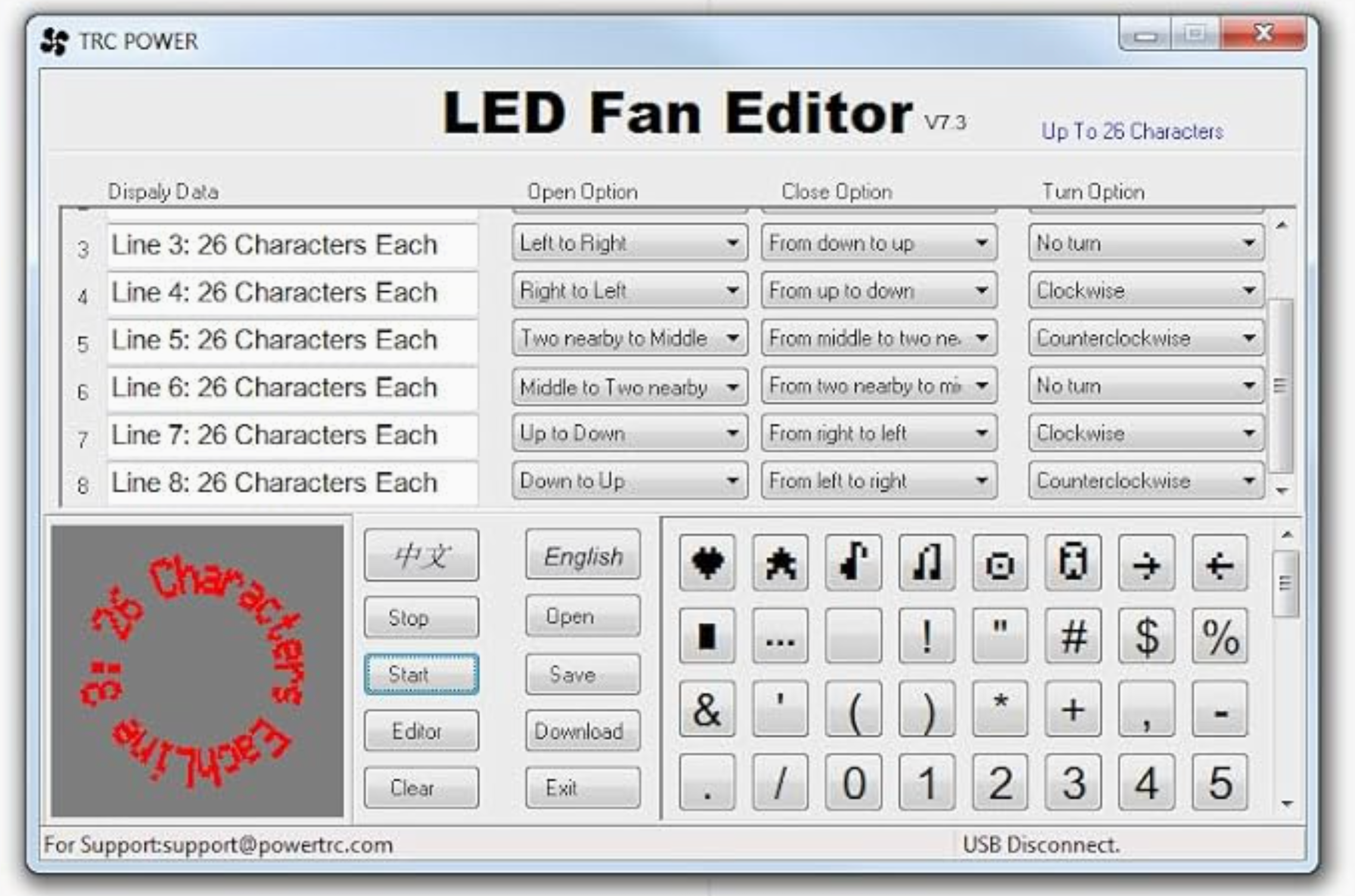 Led Fan