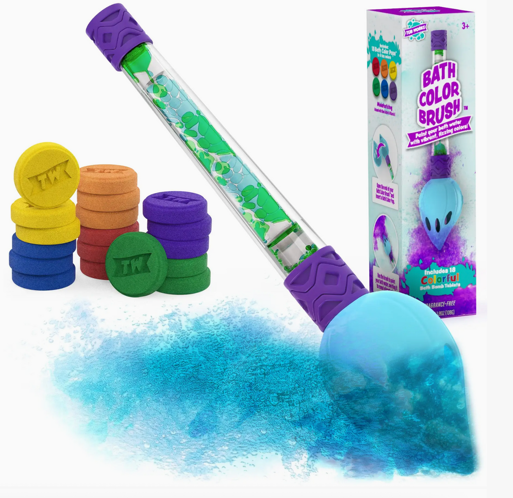 Tub Works® Bath Color Brush™ Kids Bath Bomb Set | Nontoxic & Fragrance-Free