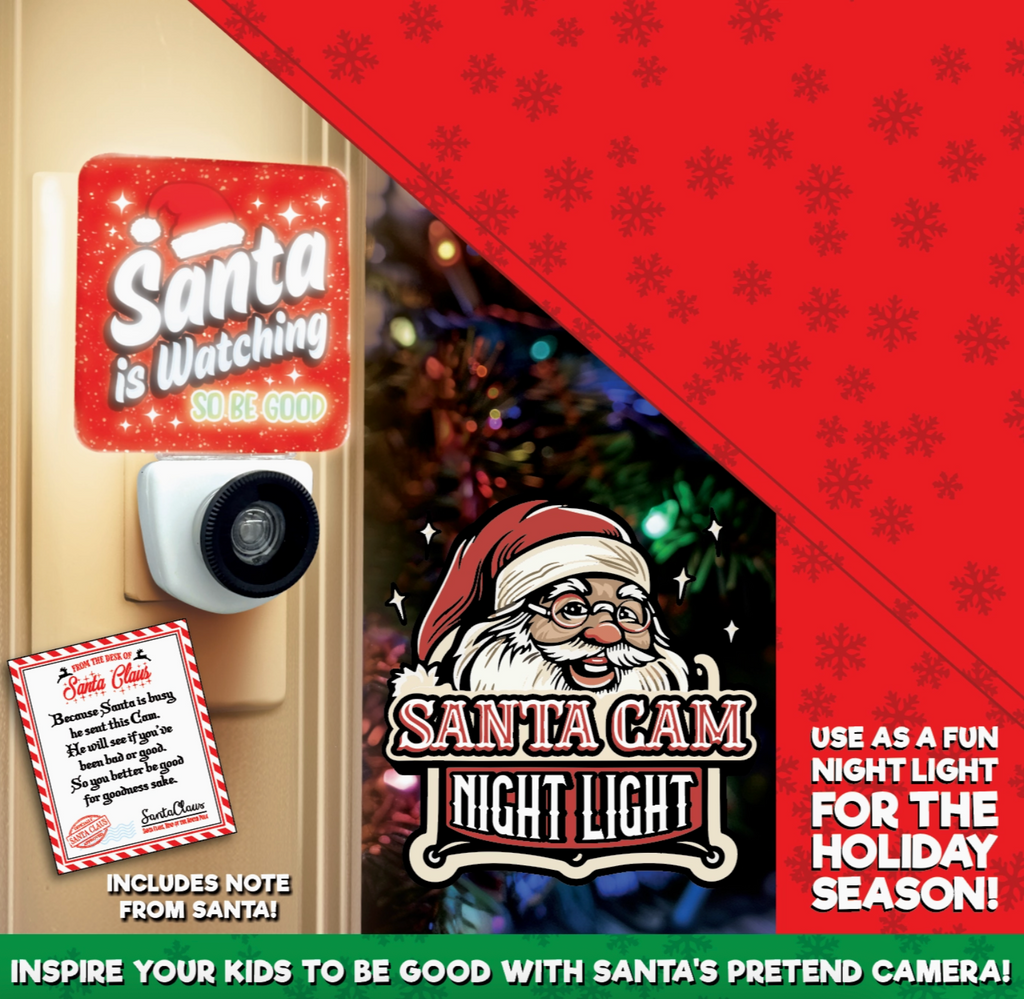 Christmas Santa Cam Night Light