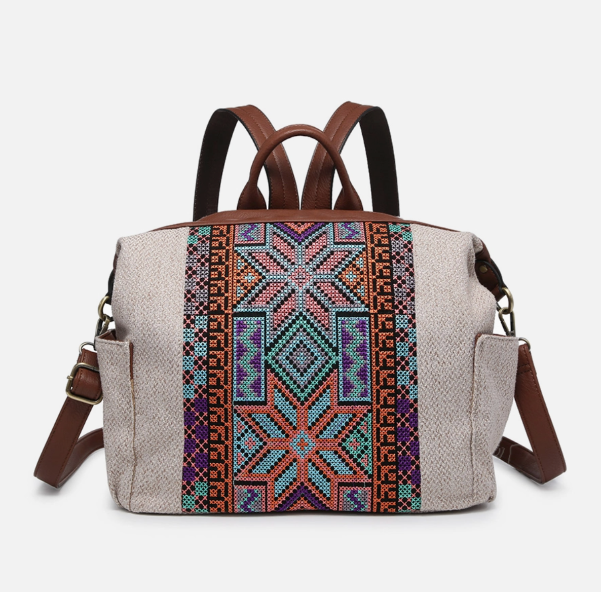 Lexie Aztec Backpack/Satchel