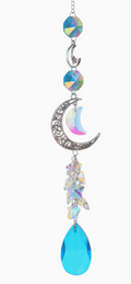 Moon Star Crystal Suncatcher Hangings