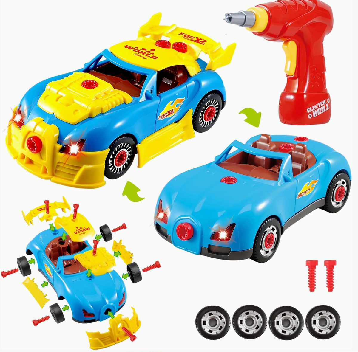 Race Car Take-A-Part Toy
