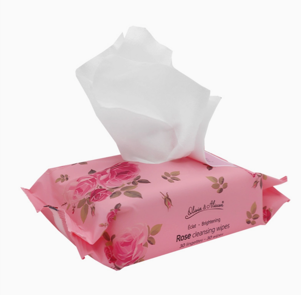 She Brightening Rose Makeup Wipes (30 Sheets)