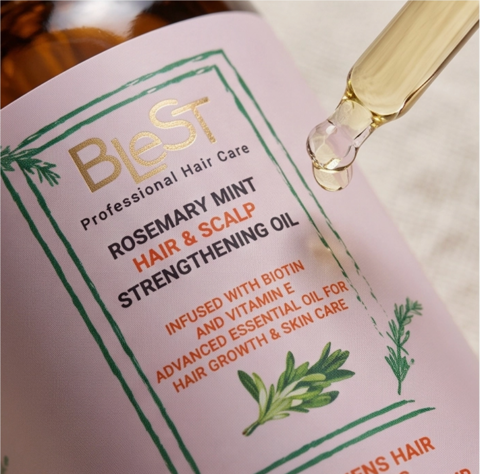 Blest Rosemary Mint Hair & Scalp Oil