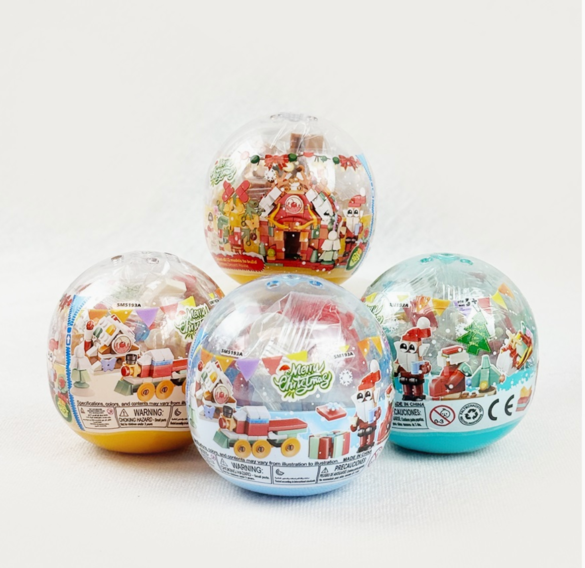 Mystery Christmas Dessert House Building Block Toy