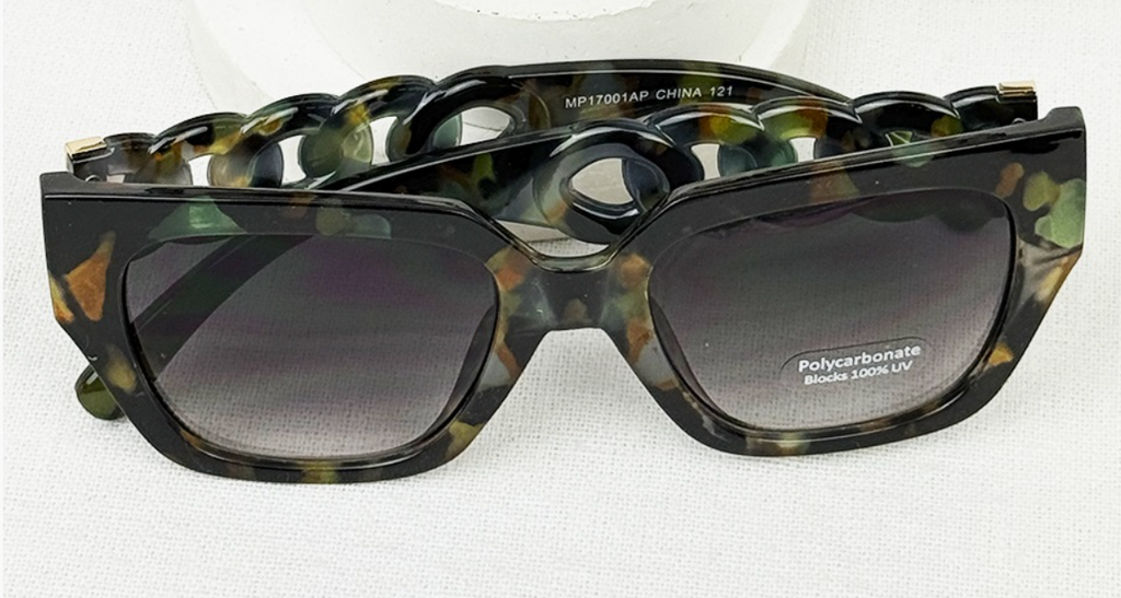 Leopard Design Fashion Shades Sunglasses