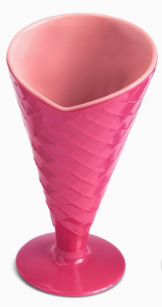 Melamine Sugar Cone Ice Cream Cup