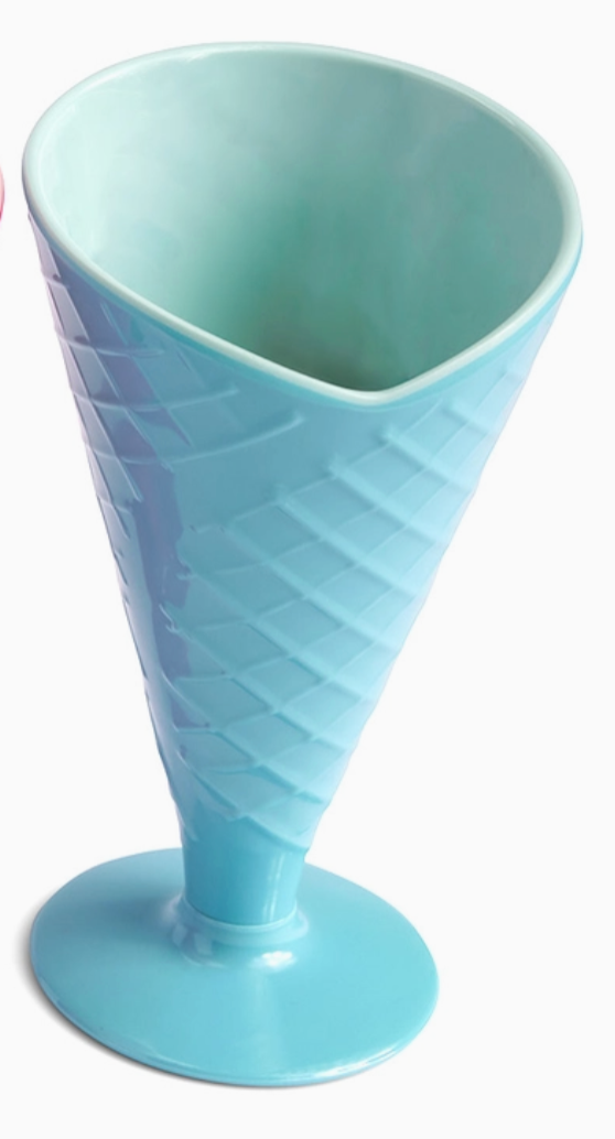 Melamine Sugar Cone Ice Cream Cup