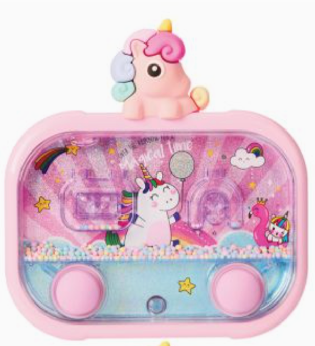 Light-Up Unicorn Micro Bead Water Game - Large