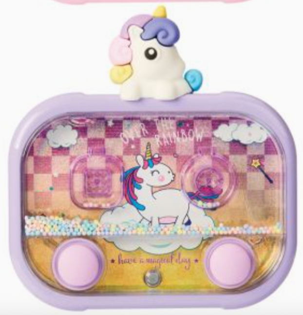 Light-Up Unicorn Micro Bead Water Game - Large