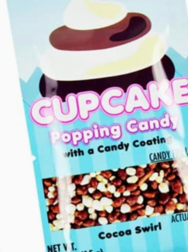 Cupcake Popping Candy